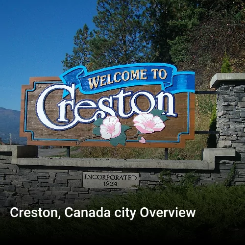 Creston, Canada city Overview