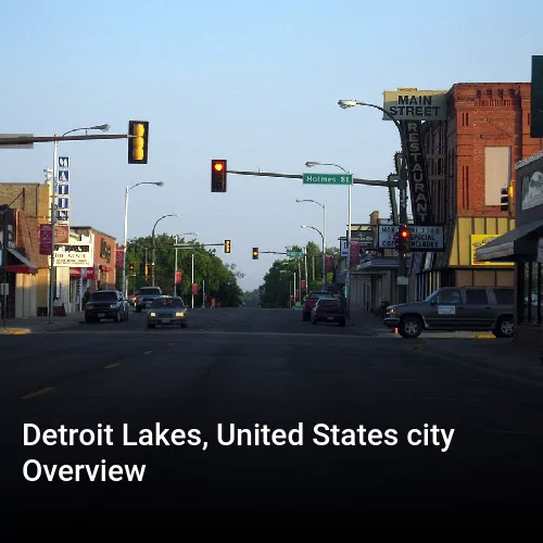 Detroit Lakes, United States city Overview