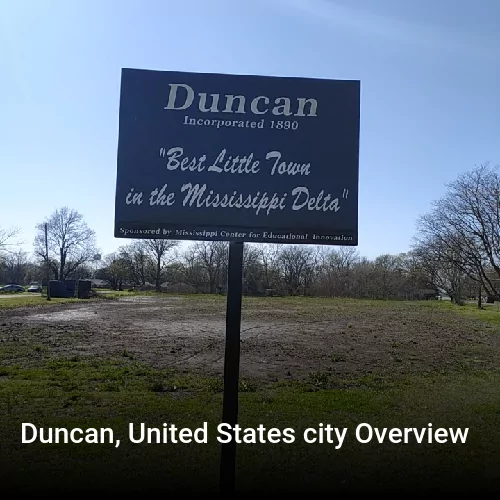 Duncan, United States city Overview