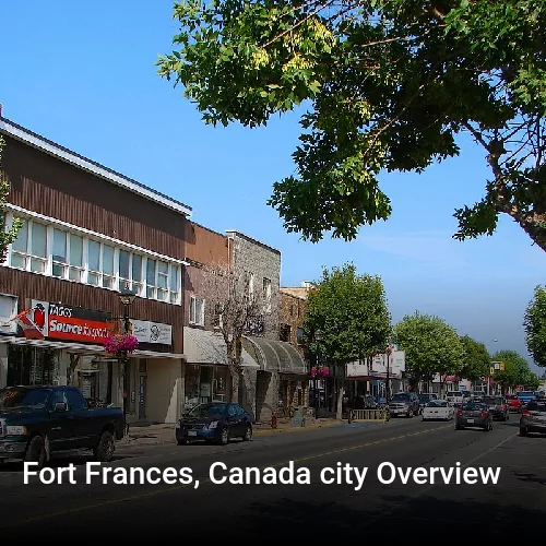 Fort Frances, Canada city Overview