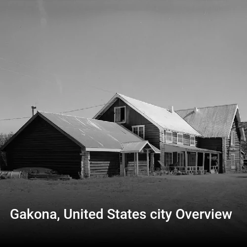 Gakona, United States city Overview