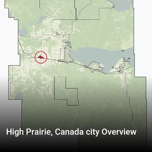 High Prairie, Canada city Overview