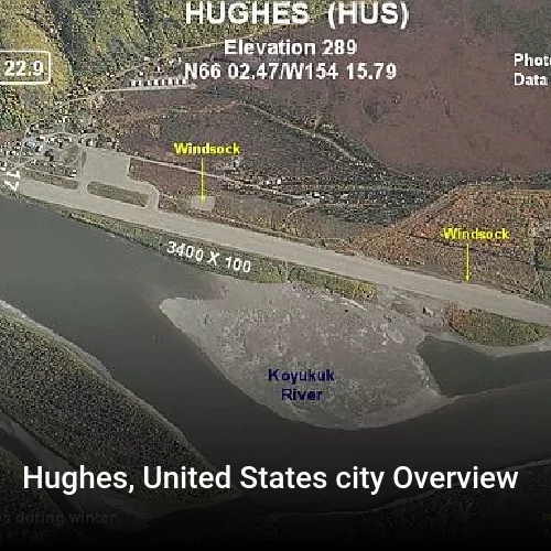 Hughes, United States city Overview