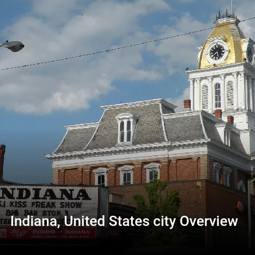 Indiana, United States city Overview
