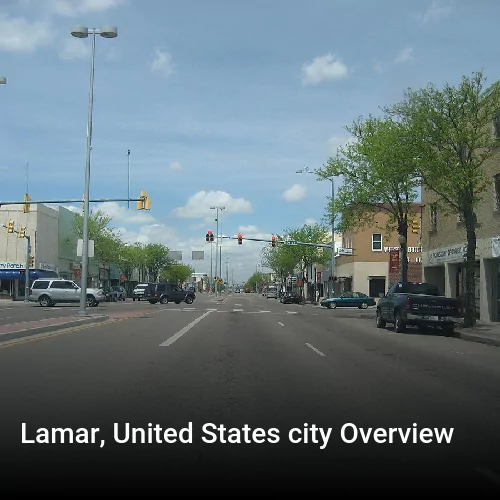 Lamar, United States city Overview