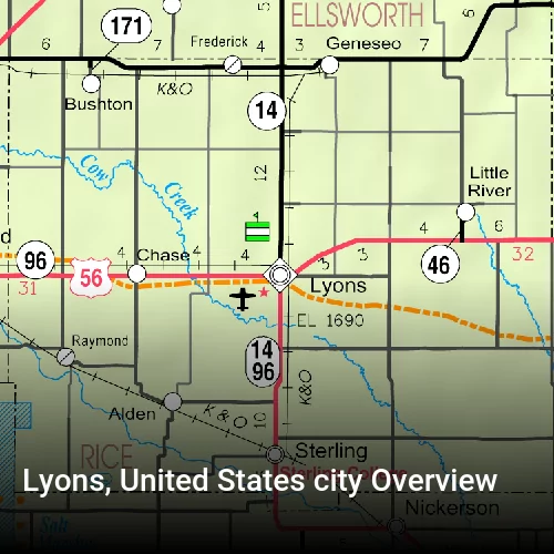 Lyons, United States city Overview