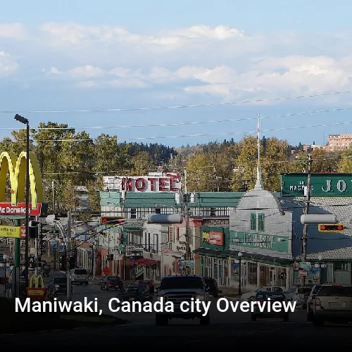 Maniwaki, Canada city Overview