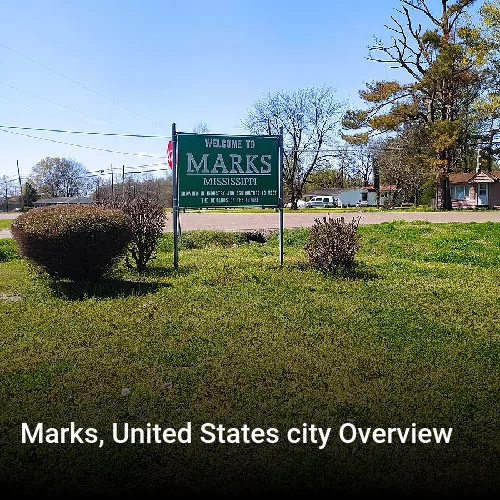 Marks, United States city Overview