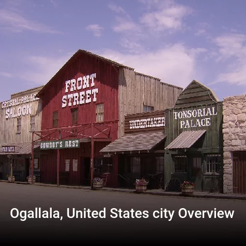 Ogallala, United States city Overview