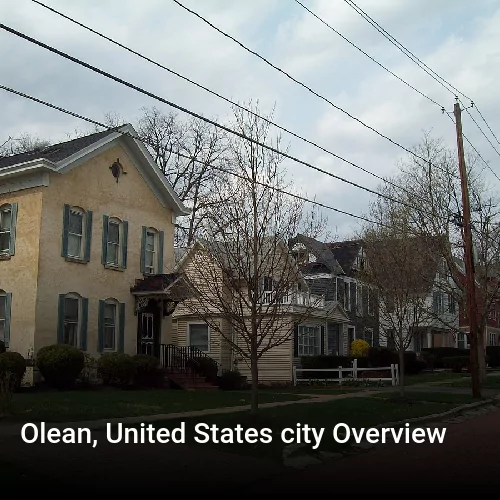 Olean, United States city Overview