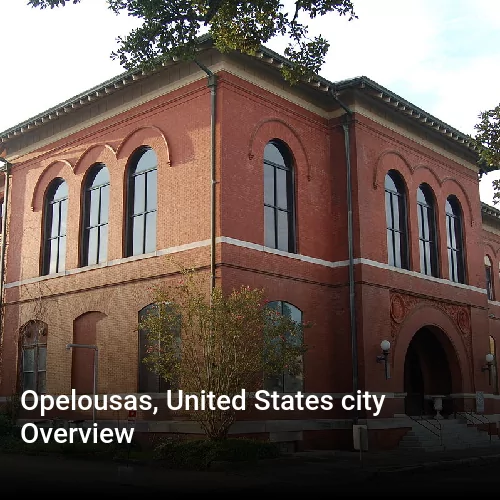 Opelousas, United States city Overview