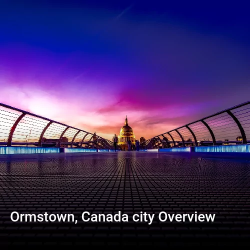Ormstown, Canada city Overview