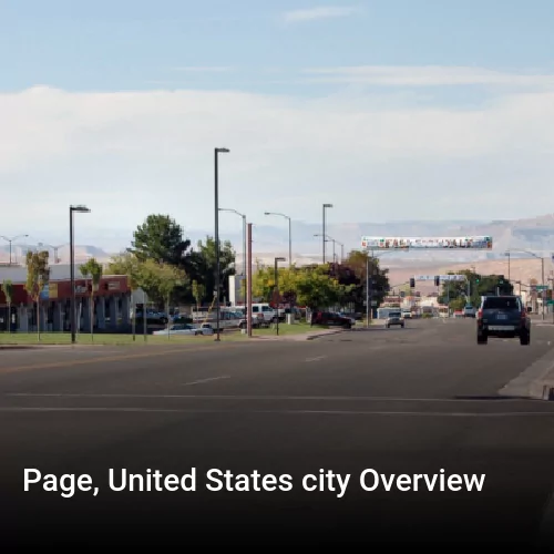 Page, United States city Overview