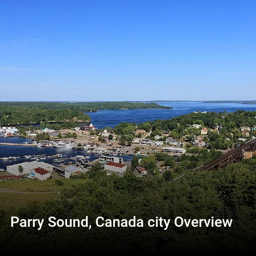 Parry Sound, Canada city Overview