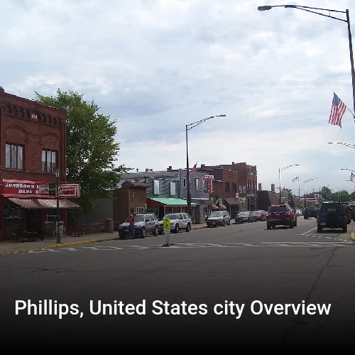 Phillips, United States city Overview