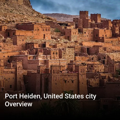 Port Heiden, United States city Overview