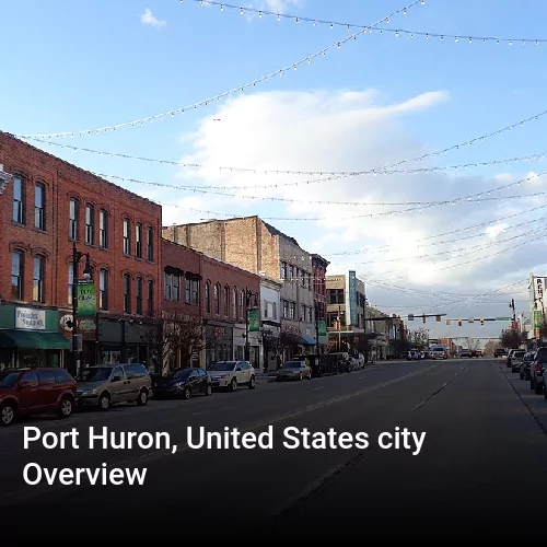 Port Huron, United States city Overview