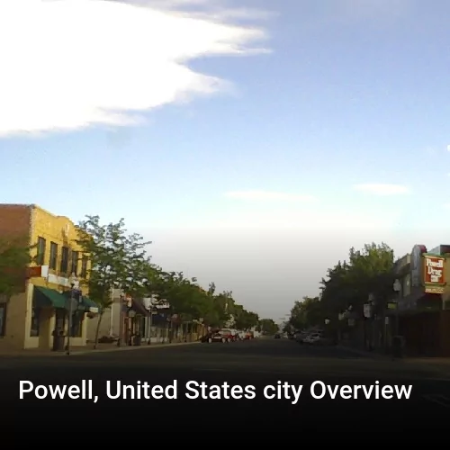 Powell, United States city Overview