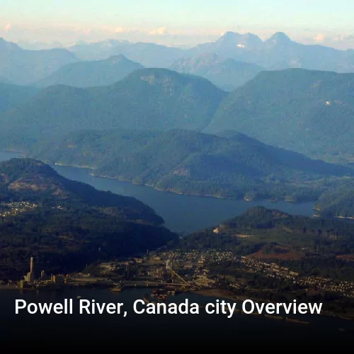 Powell River, Canada city Overview