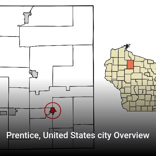 Prentice, United States city Overview
