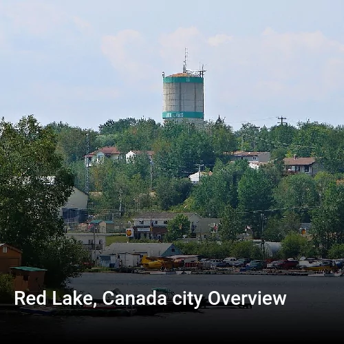 Red Lake, Canada city Overview