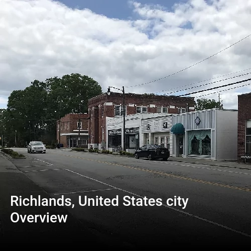 Richlands, United States city Overview