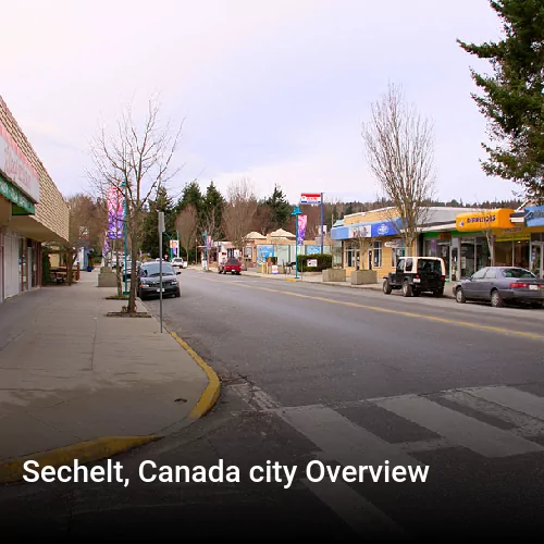 Sechelt, Canada city Overview