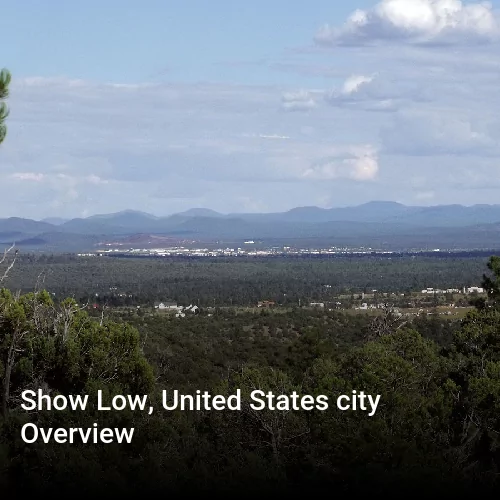 Show Low, United States city Overview