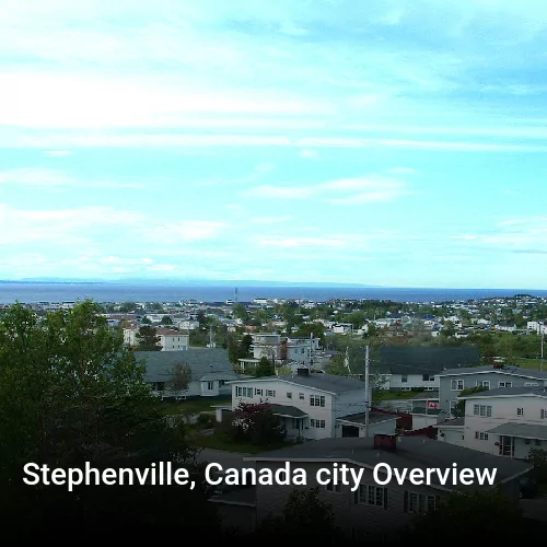 Stephenville, Canada city Overview