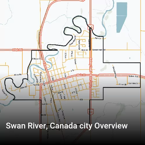 Swan River, Canada city Overview