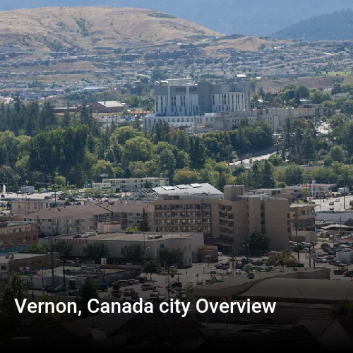 Vernon, Canada city Overview