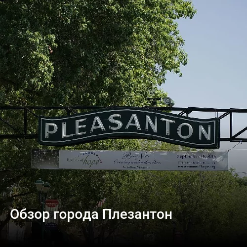 Обзор города Плезантон