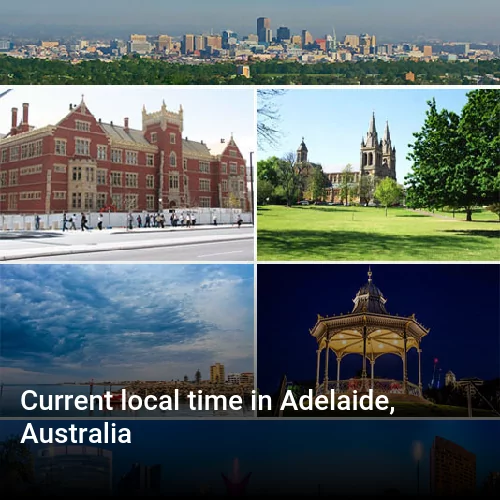 Current local time in Adelaide, Australia