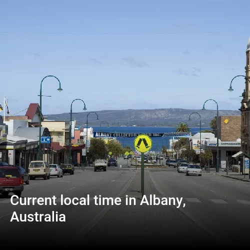 Current local time in Albany, Australia