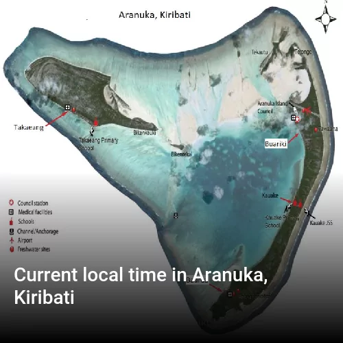 Current local time in Aranuka, Kiribati