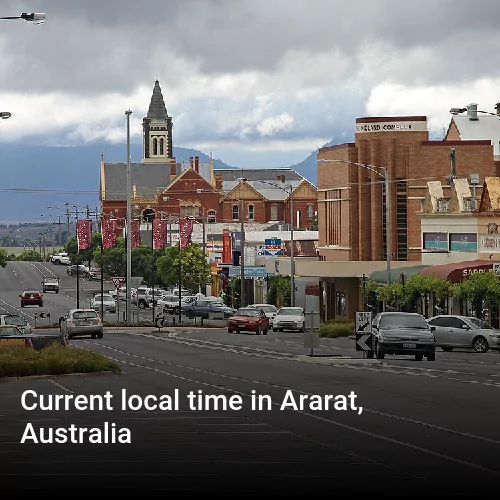 Current local time in Ararat, Australia