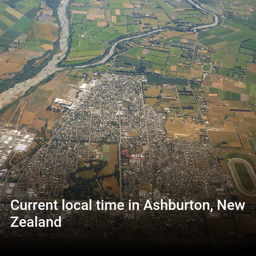 Current local time in Ashburton, New Zealand