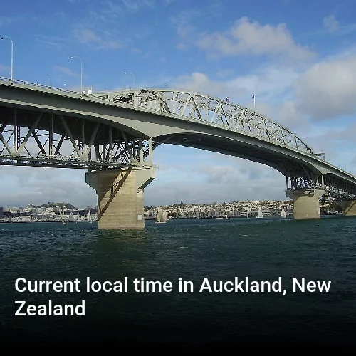 Current local time in Auckland, New Zealand