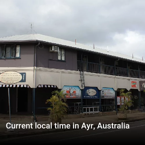 Current local time in Ayr, Australia