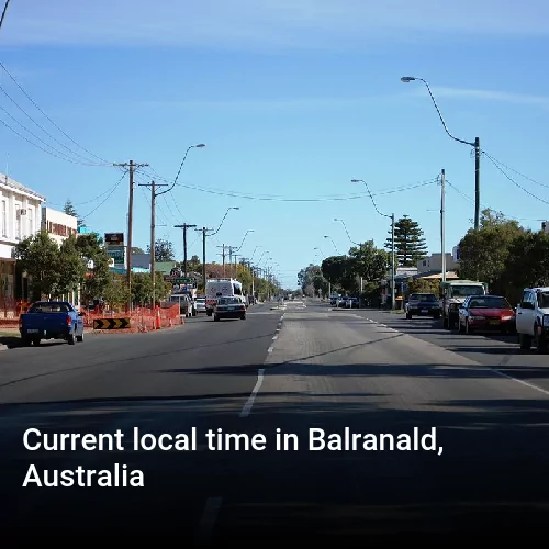 Current local time in Balranald, Australia