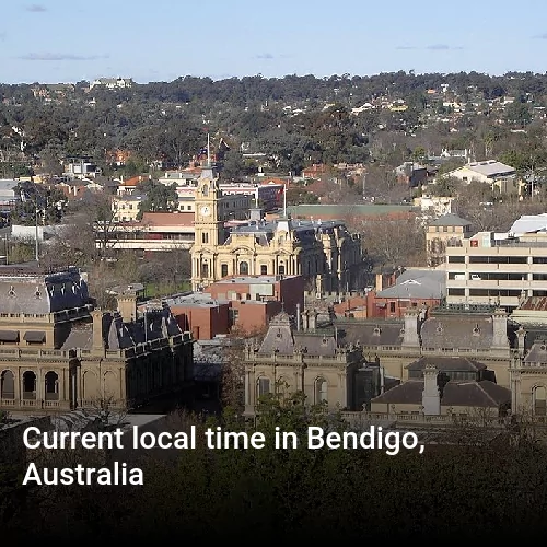 Current local time in Bendigo, Australia