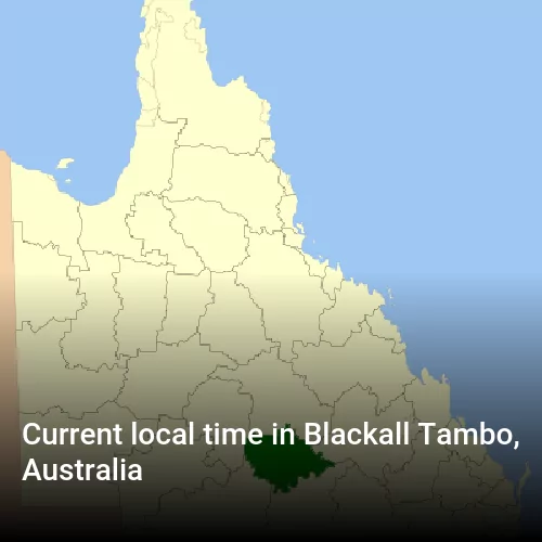 Current local time in Blackall Tambo, Australia