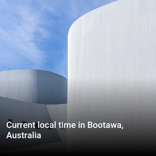 Current local time in Bootawa, Australia