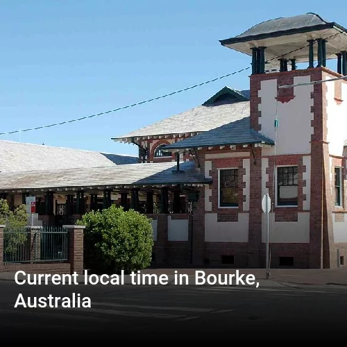 Current local time in Bourke, Australia