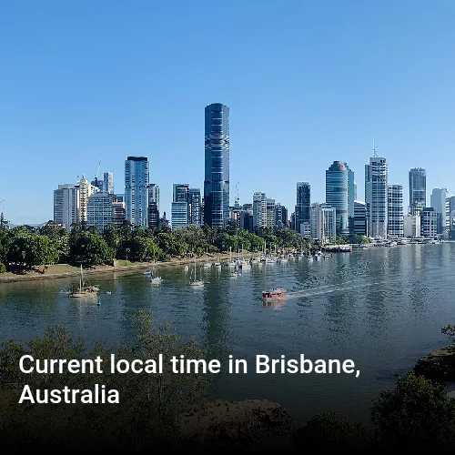 Current local time in Brisbane, Australia