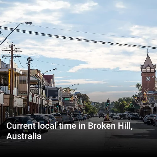 Current local time in Broken Hill, Australia