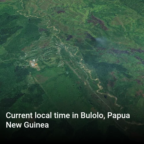 Current local time in Bulolo, Papua New Guinea