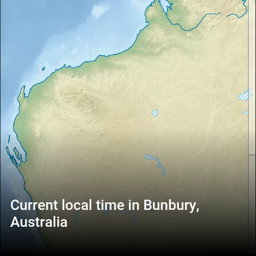Current local time in Bunbury, Australia