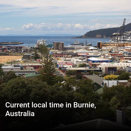 Current local time in Burnie, Australia