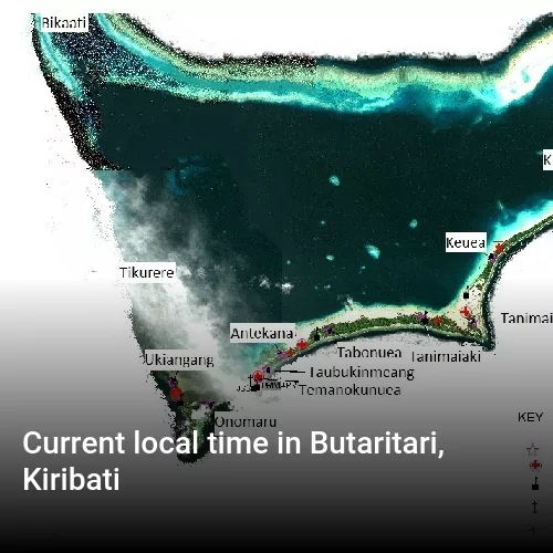 Current local time in Butaritari, Kiribati